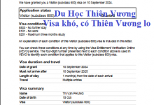 KẾT QUẢ XIN VISA THÁNG 9 NĂM 2024